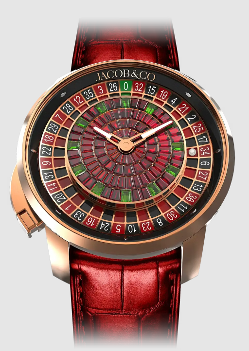 (image for) Jacob & Co casino tourbillon RUBIES Replica Watch CA100.40.AB.BC.A